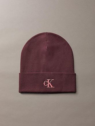 Calvin Klein Gorro De Punto Con Logo Distintivo