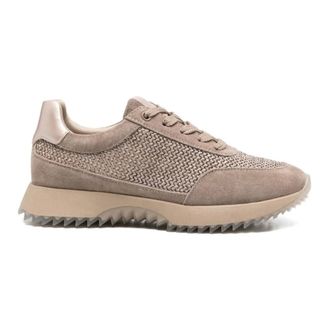 Sergio Moretti Firenze Wedge Sneaker - female - Sergio Moretti - Sneakers - Beige - 5 UK - Shoes