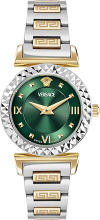 Versace Mini Vanity Leather Watch