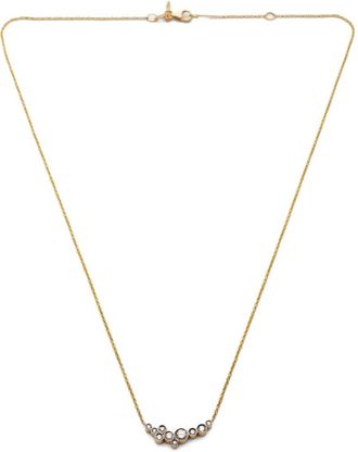 Yannis Sergakis 18kt yellow gold Celeste diamond necklace