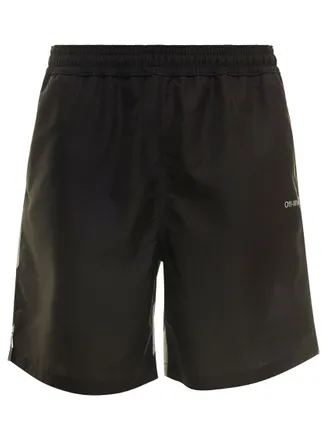 Off-white Black Swim Trunks
