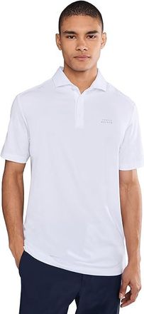 Travis Mathew Heater Active Polo Mens T Shirt White : 3XL, Elastane/Polyester