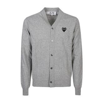 Comme Des Gar&ccedil;ons Wool Cardigan With Heart
