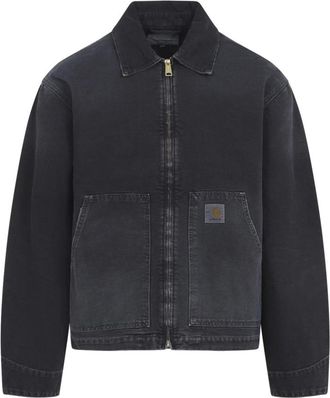 Carhartt Work in Progress Arcan Werkjas - Heren - Spijkerjassen - Zwart - M - Katoen - Jassen