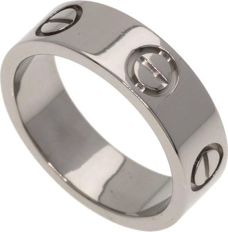 Cartier White Gold (18K) Band Ring (Pre-Owned)