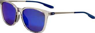 Under Armour Unisex 58 mm Grey Sunglasses