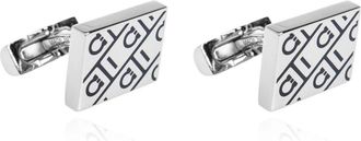 Ferragamo Accessoires, Heren, Grijs, ONE Size, Monogram Manchetknopen