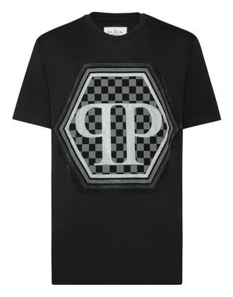 Philipp Plein T-Shirt Ronde Hals Hexagon