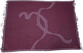 Cartier Pre-owned Scarves, female, Red, Size: ONE SIZE Pre-owned Stole