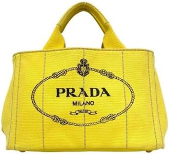 Prada Borsa Vintage Pre-owned - - Pre-owned - Donna - Giallo - ONE SIZE