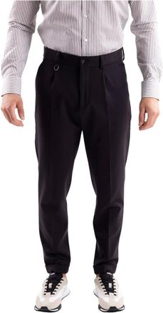 Paolo Pecora Pantalones de traje - Trousers - Hombre - Marr&oacute;n - XL