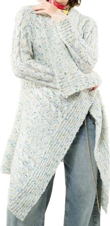 Aratta Fontvielle Shawl Jacket In Silver