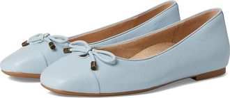 Vionic Klara Womens Shoes Blue Mist Leather : 9.5 M, Suede