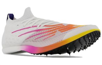 New Balance Mens Fuelcell Md-X Track Spikes In White