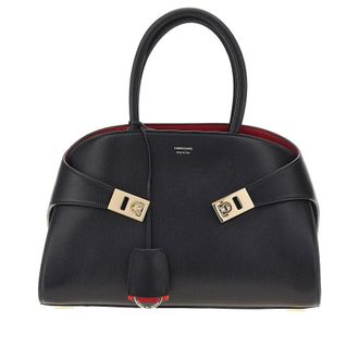 Ferragamo Leather medium Hug bag Woman One Size