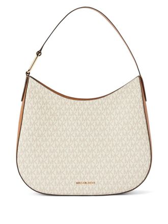 Michael Kors Kensington grote schoudertas - Beige