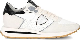 Philippe Model Sneakers Tropez Haute Running - Heren - Sneakers - Wit - 46 EU - Katoen - Schoenen
