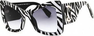Marc Jacobs Grey Azure Gradient Butterfly Ladies Sunglasses MARC 761/S 003K/GB 52