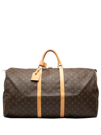 Louis Vuitton 2000 Monogram Keepall 60 travel bag - Brown