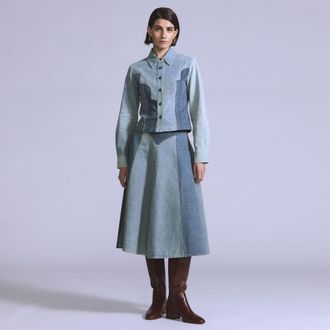 Levi's Roper Skirt - Womens - 25 - Blue