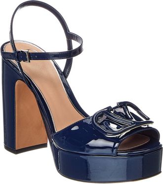 Valentino Vlogo 115 Patent Platform Sandal