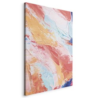 OEM Pintura - Tonos Primaverales - Una Colorida Mezcla De Tonos C&aacute;lidos Y Fr&iacute;os Sobre Lienzo / Armon&iacute;a Colorida - Transiciones De Color Din&aacute;micas En Tonos