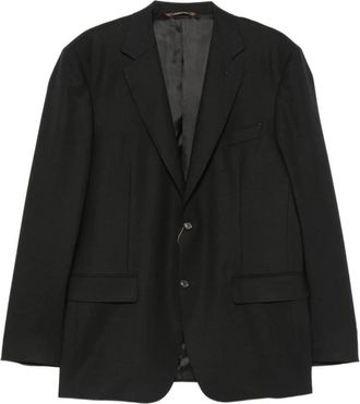 Canali Cu 20614 12280 R 10 Jacket - Heren - Blazers - Zwart - 3XL - Jassen