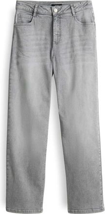 OPUS Dames, Jeans, Grijs, Maat: M