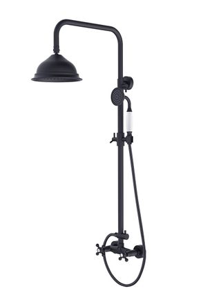 OEM Conjunto De Ducha De Superficie Besco Retro Negro