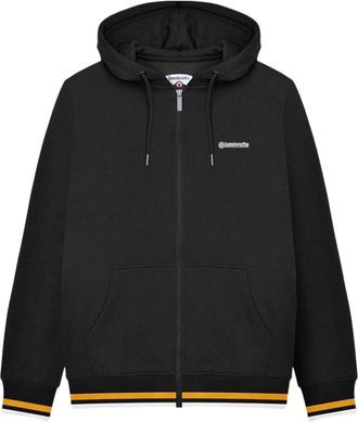 Lambretta Heren-sweatjack met capuchon (Zwart/Goud)