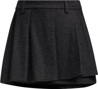 adidas (WMNS) adidas Wool Blended Front Pleated Skirt Asia Sizing Black HZ6099