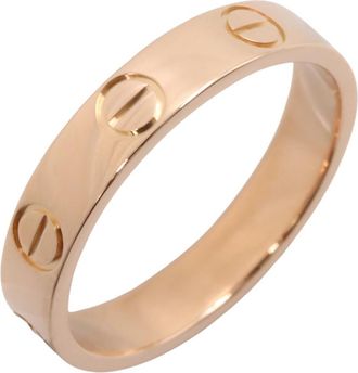 Cartier Gold Pink Gold (18K) Band Ring (Pre-Owned)