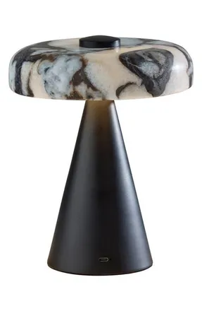 Adesso Randy Cordless Table Lamp in Black at Nordstrom