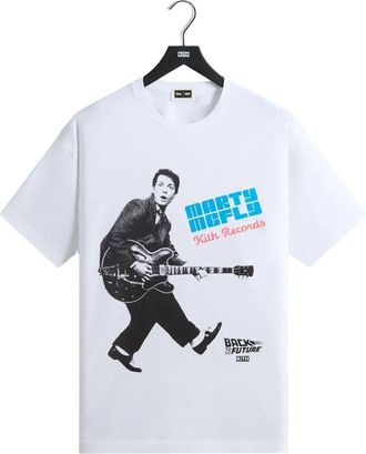 Kith x Back to the Future Chuck Berry Standard Crispy T-Shirt White KHM030051-101