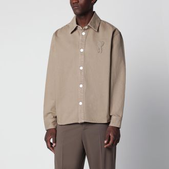 Ami Camicia Ami de Coeur beige taupe
