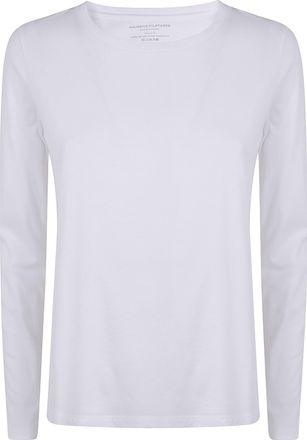 Majestic Round Neck Long Sleeve Sweater