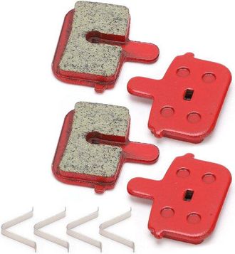 OEM Pastillas De Freno De Disco (8 Unidades) - Semimet&aacute;licas Duraderas De Resina - Aptas Para Bicicletas De Monta&ntilde;a Y Veh&iacute;culos El&eacute;ctricos