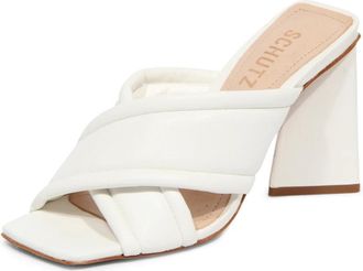 Schutz witte sandalen - Dames - Muiltjes - Wit - 36 EU - Schoenen