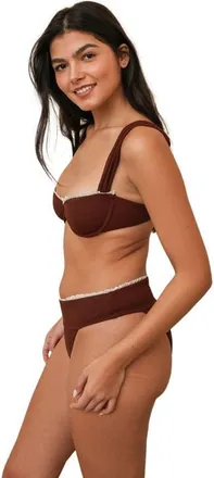 Dippin' Daisy's Swimwear Sydney Cheeky Bikini Bottom in Terra at Nordstrom, Size X-Small