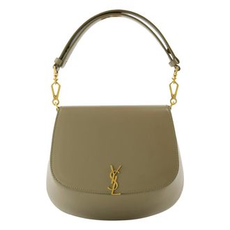 Saint Laurent Voltaire Mini Handbag - female - Saint Laurent - Handbags - Green - ONE SIZE - Bags