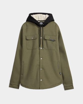 Ecko Outdoor Flannel Shirt Jacket in Olive Green at Nordstrom, Size X-Large