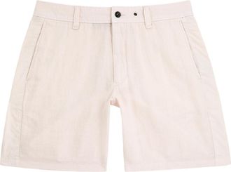 Rag & Bone Rag & Bone Haydon Linen Shorts - Cream - 38 (W38 / Xxl)