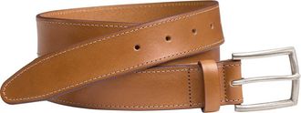 Johnston & Murphy Smooth Leather Belt in Tan at Nordstrom, Size 34
