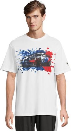 Puma BMW Motorsport Graphic T-Shirt Mens Clothing Puma White 4AH25 : 2XL, Cotton