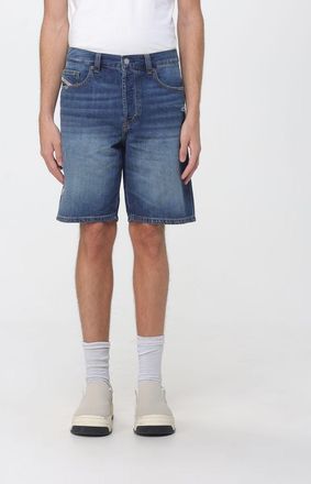 Diesel 5-Pocket Knee-Length Cotton Denim Jean Shorts