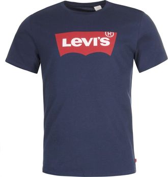 Levi's Heren Batwing Logo T-Shirt (Marine)