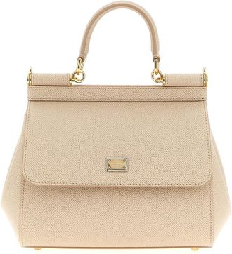 Dolce & Gabbana Pink Sicily Medium Satchel