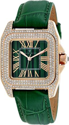 Christian Van Sant Womens Green dial Watch