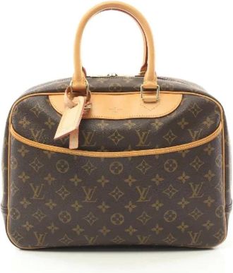 Louis Vuitton Pre-owned Handbags, female, Brown, Size: ONE SIZE Pre-owned Canvas handbags