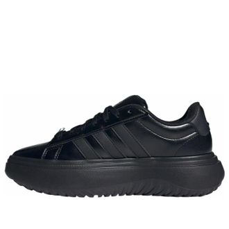 adidas (WMNS) adidas Grand Court Platform All Black JH8668